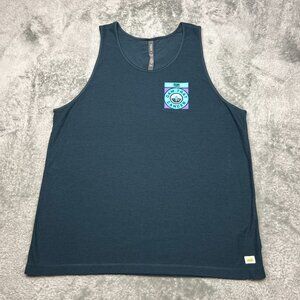 Vuori Tank Top Mens Extra Large Blue Performance Athleisure Stretch Tylers